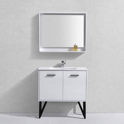 Modern Mid Century Bathroom Vanities Allmodern